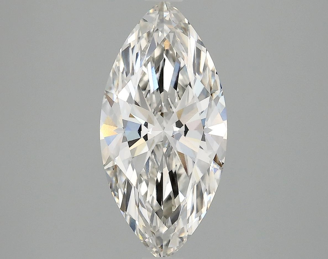 2.03 Carat Marquise Shaped Excellent Cut VVS2 IGI Certified Lab Grown Diamond