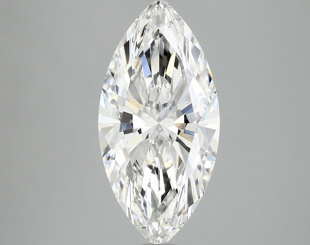 2.94 Carat Marquise Shaped Excellent Cut VVS2 IGI Certified Lab Grown Diamond