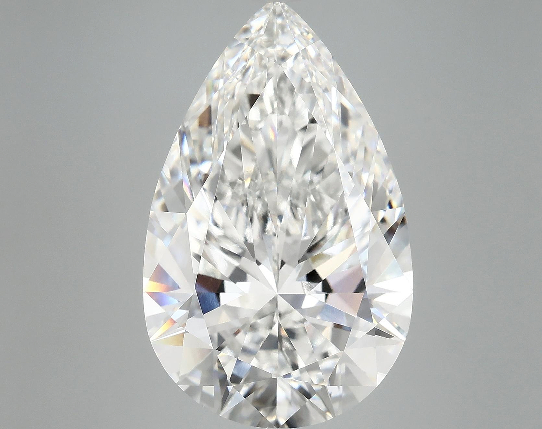 10.01 Carat Pear Shaped Ideal Cut VVS2 IGI Certified Lab Grown Diamond