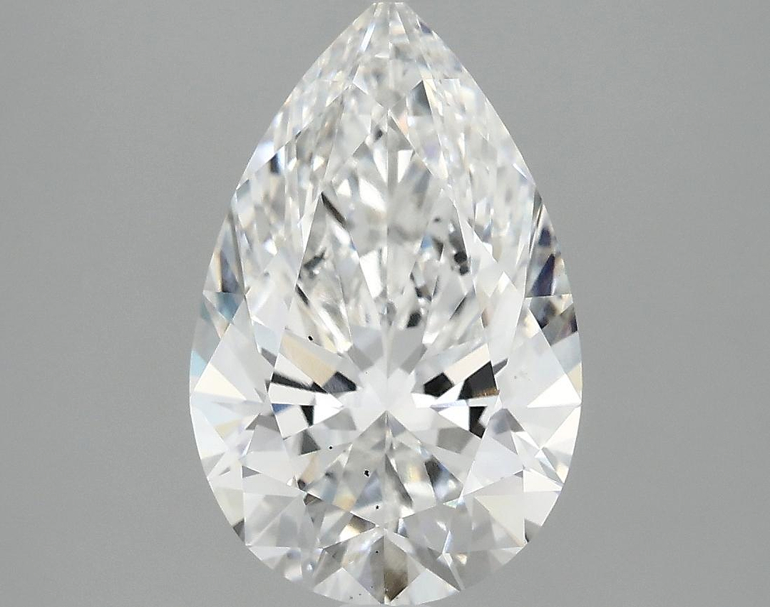 3.08 Carat Pear Shaped Ideal Cut VS2 IGI Certified Lab Grown Diamond