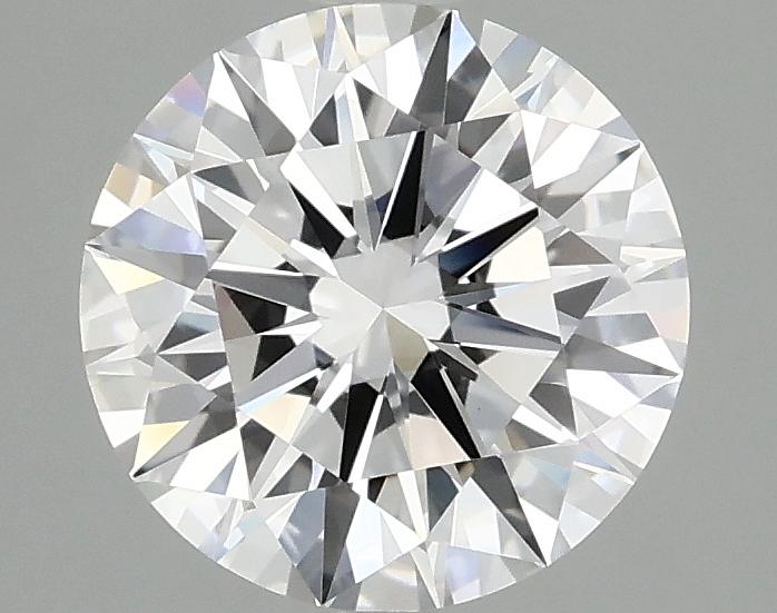2.03 Carat Round Shaped Ideal Cut VVS2 IGI Certified Lab Grown Diamond