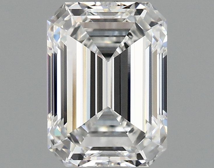 1.1 Carat Emerald Shaped Excellent Cut VVS2 IGI Certified Lab Grown Diamond