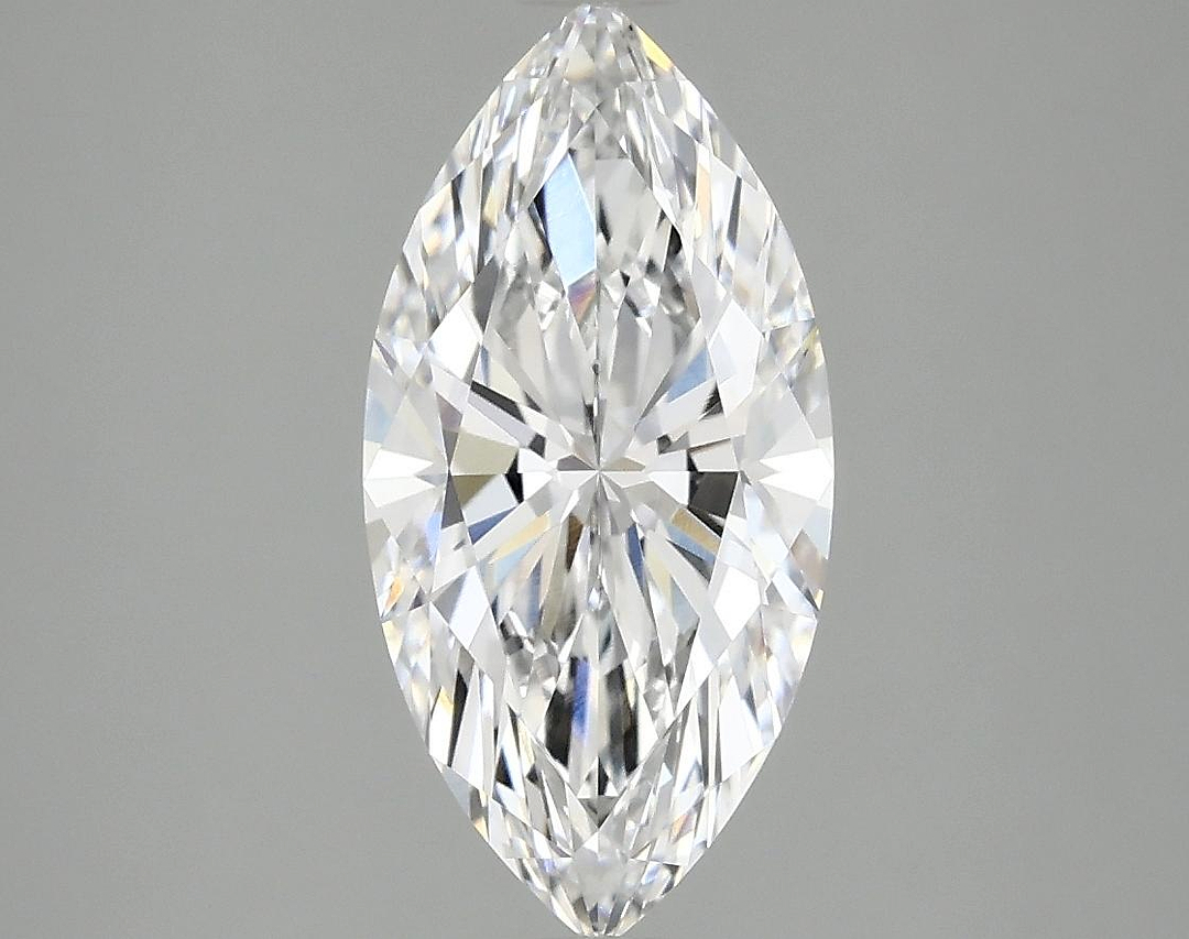 2.1 Carat Marquise Shaped Ideal Cut VVS2 IGI Certified Lab Grown Diamond