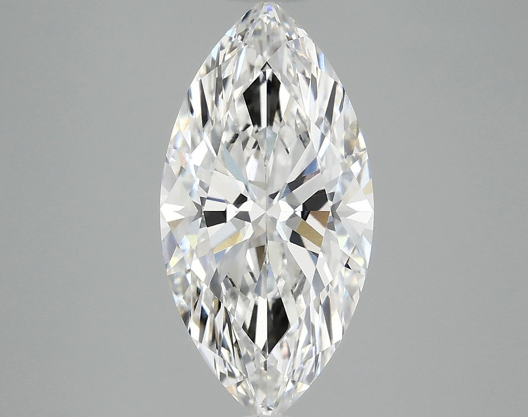 3.04 Carat Marquise Shaped Ideal Cut VVS2 IGI Certified Lab Grown Diamond