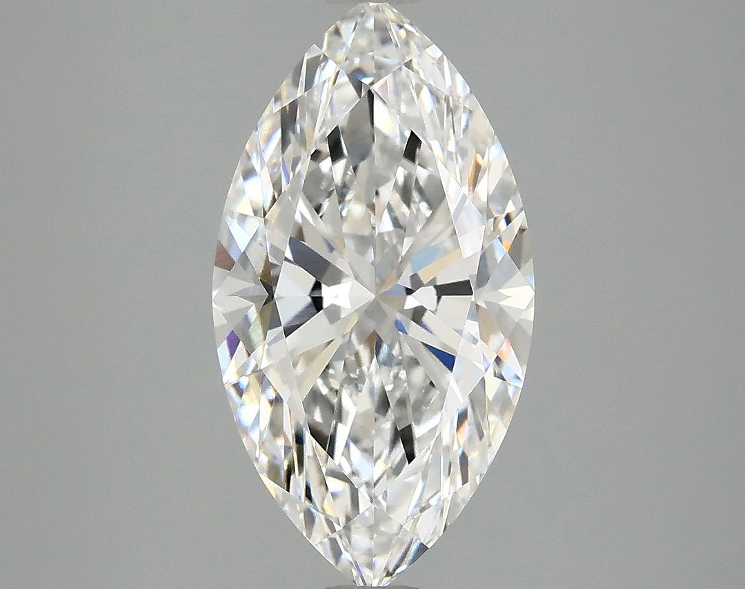 3.05 Carat Marquise Shaped Excellent Cut VVS2 IGI Certified Lab Grown Diamond