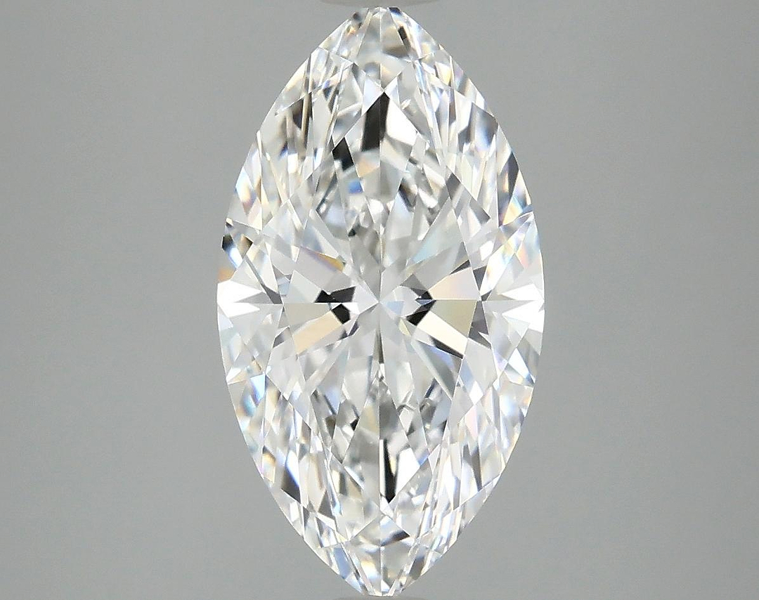 3.07 Carat Marquise Shaped Excellent Cut VVS2 IGI Certified Lab Grown Diamond