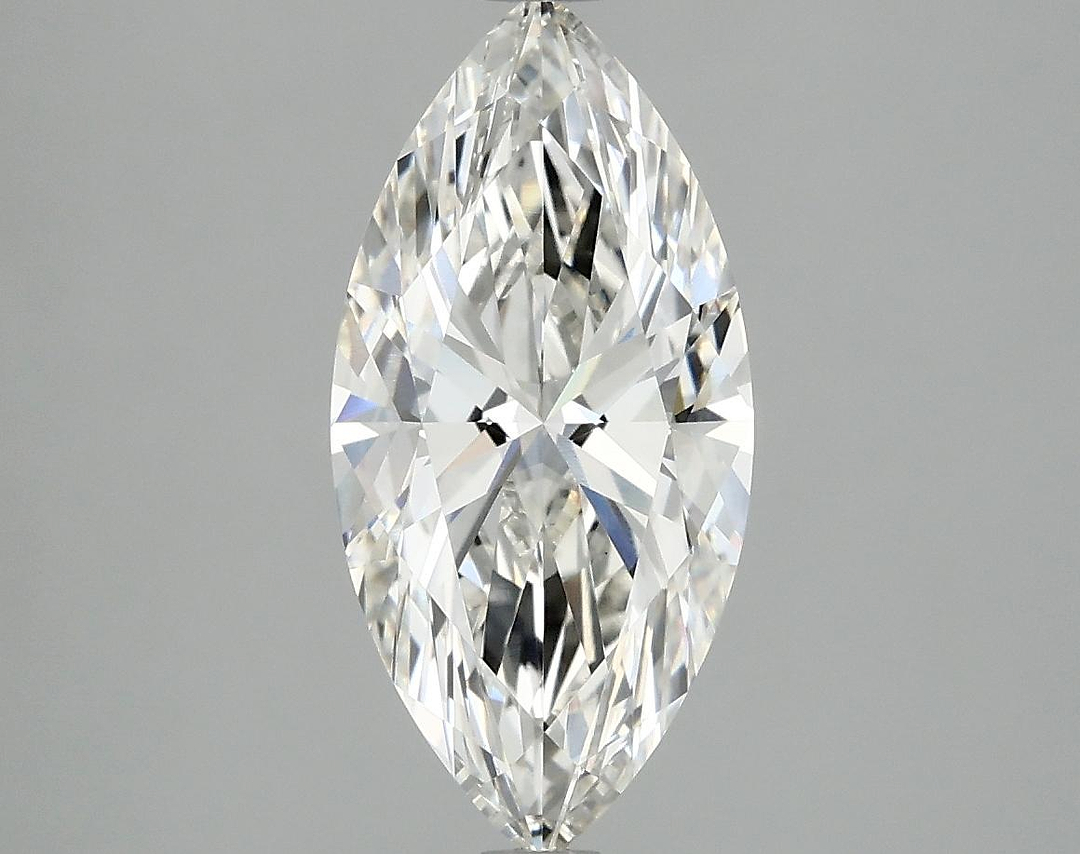 2.51 Carat Marquise Shaped Excellent Cut VVS2 IGI Certified Lab Grown Diamond