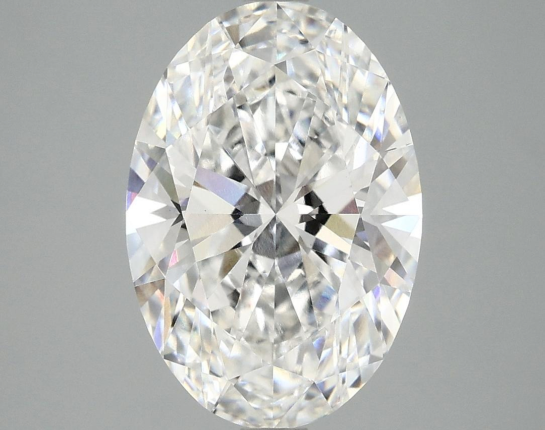 3.96 Carat Oval Shaped Ideal Cut VVS2 IGI Certified Lab Grown Diamond