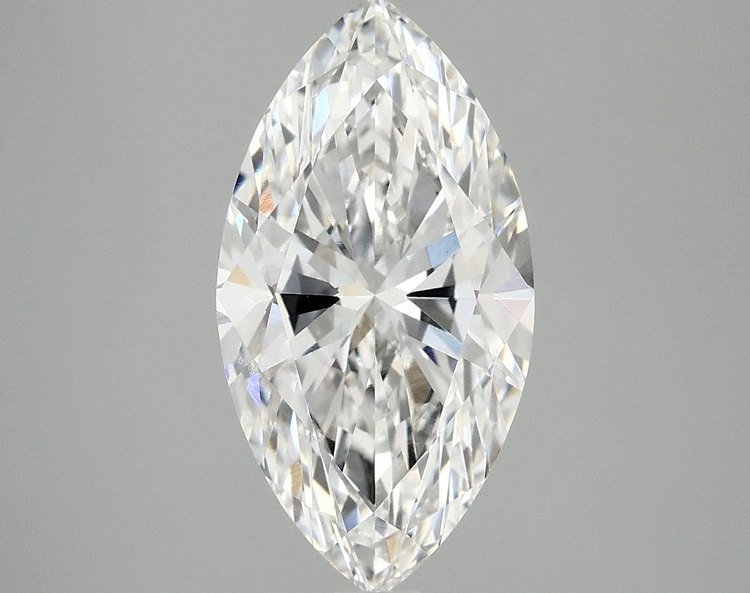 3.05 Carat Marquise Shaped Excellent Cut VVS2 IGI Certified Lab Grown Diamond