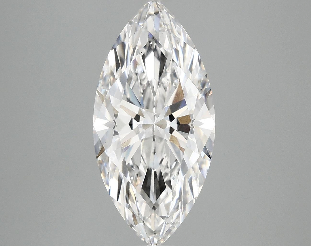 3.09 Carat Marquise Shaped Excellent Cut VS1 IGI Certified Lab Grown Diamond