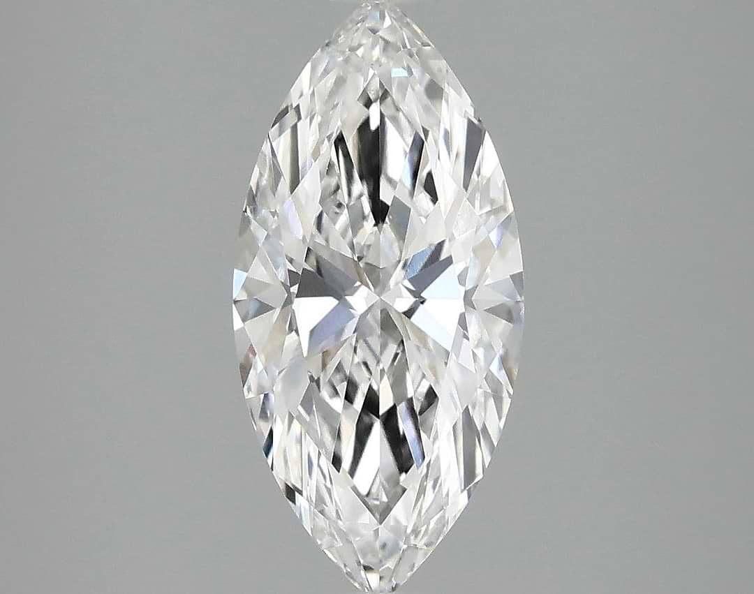 1.97 Carat Marquise Shaped Excellent Cut VVS2 IGI Certified Lab Grown Diamond