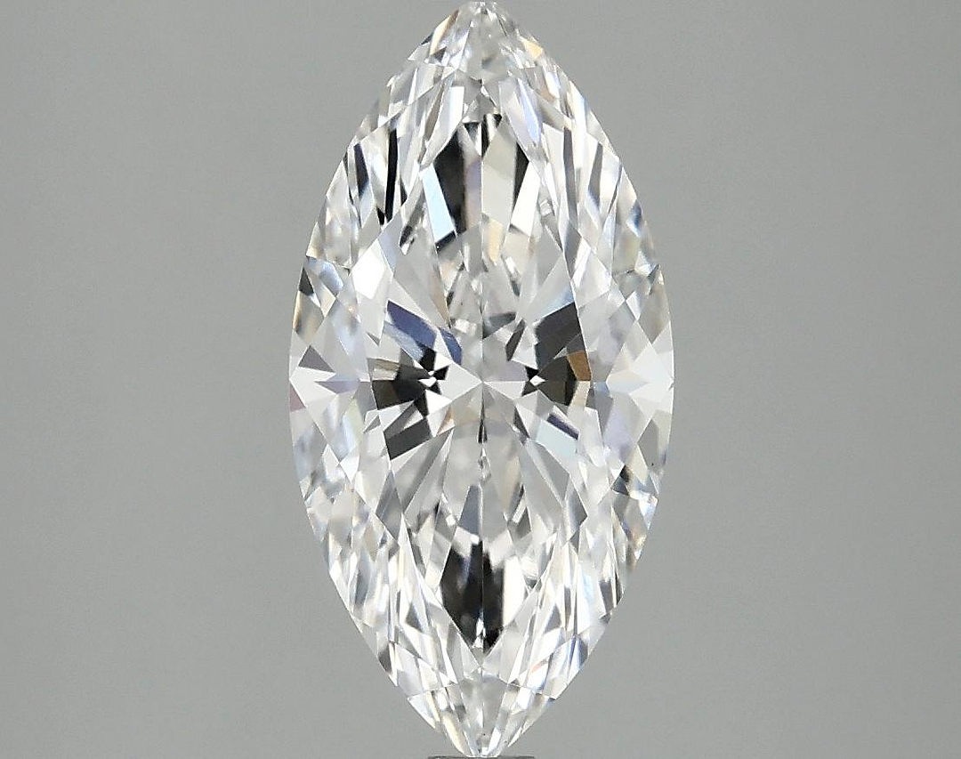 2.07 Carat Marquise Shaped Ideal Cut VVS2 IGI Certified Lab Grown Diamond