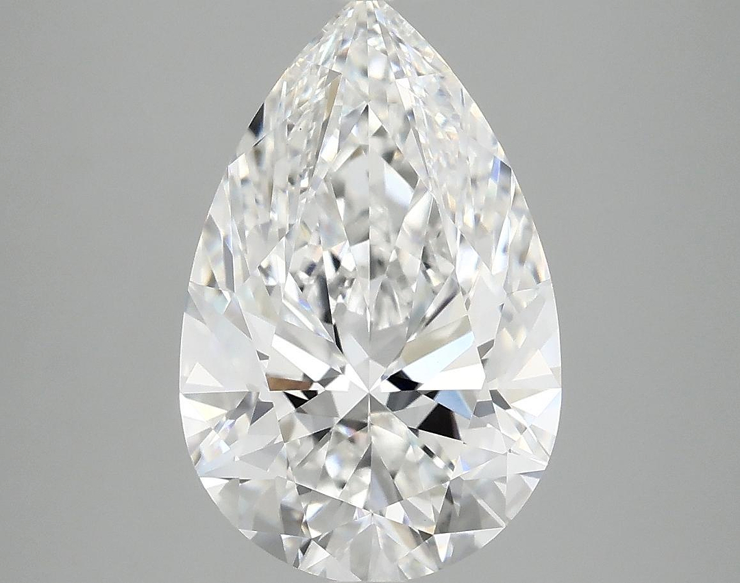 4.01 Carat Pear Shaped Ideal Cut VS1 IGI Certified Lab Grown Diamond
