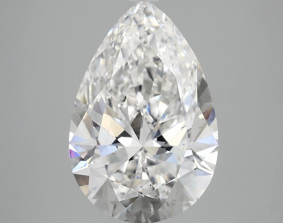 4.02 Carat Pear Shaped Excellent Cut SI1 IGI Certified Lab Grown Diamond