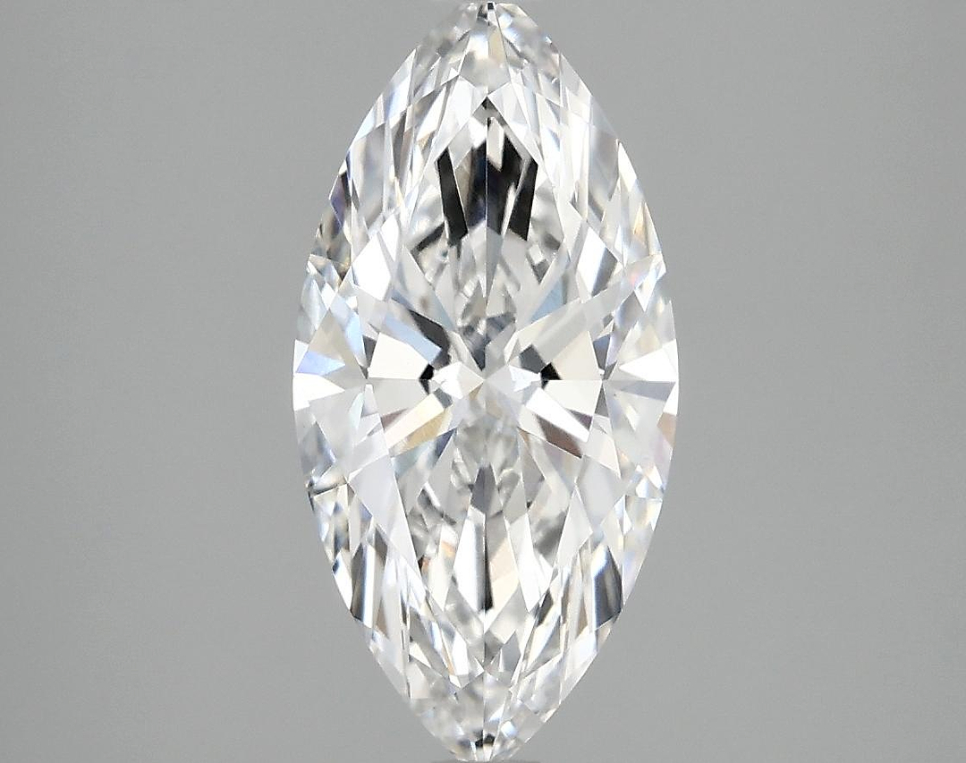 2.04 Carat Marquise Shaped Excellent Cut VVS2 IGI Certified Lab Grown Diamond