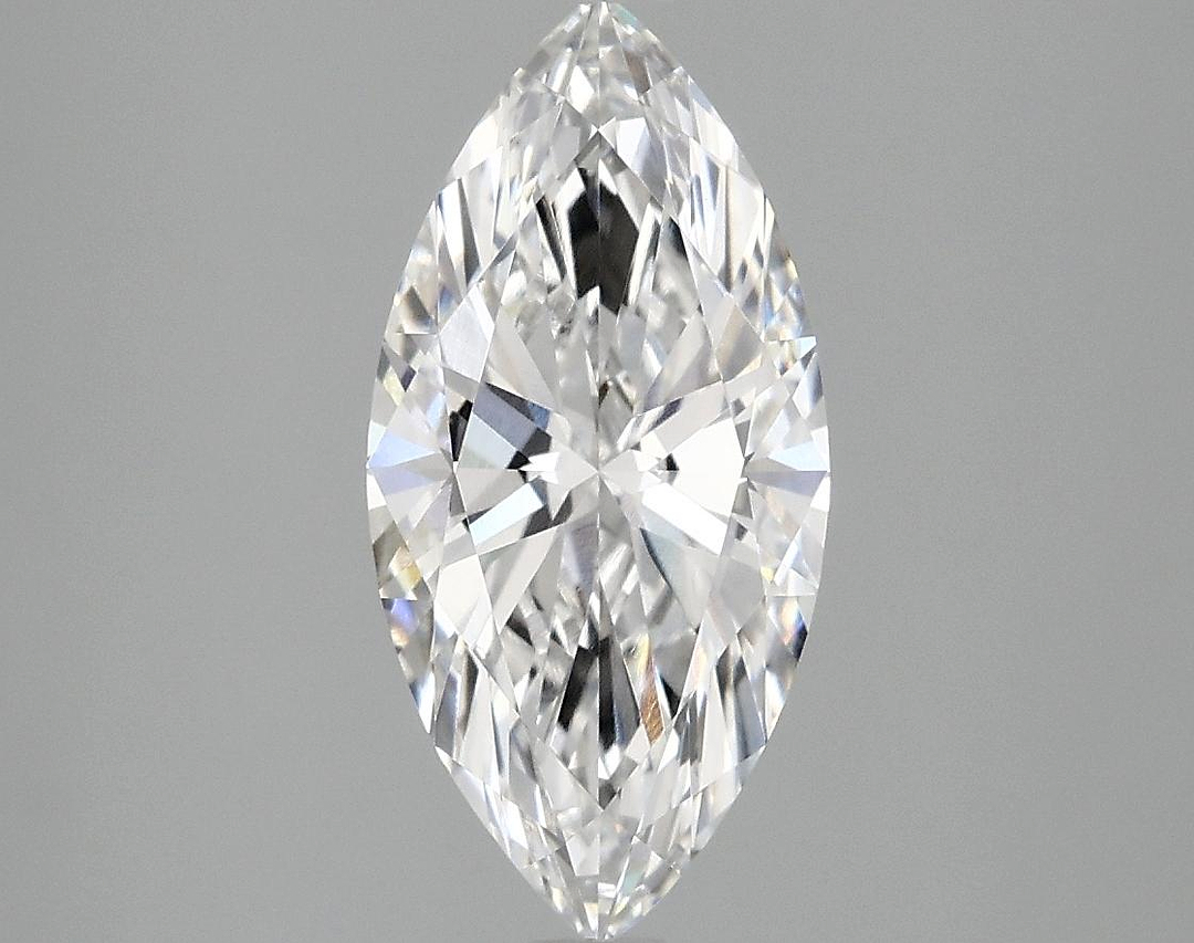 1.89 Carat Marquise Shaped Excellent Cut VVS2 IGI Certified Lab Grown Diamond