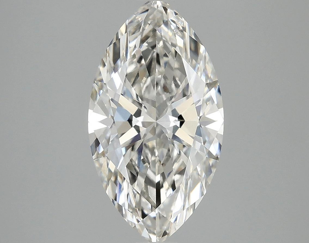 2.52 Carat Marquise Shaped Excellent Cut VVS2 IGI Certified Lab Grown Diamond