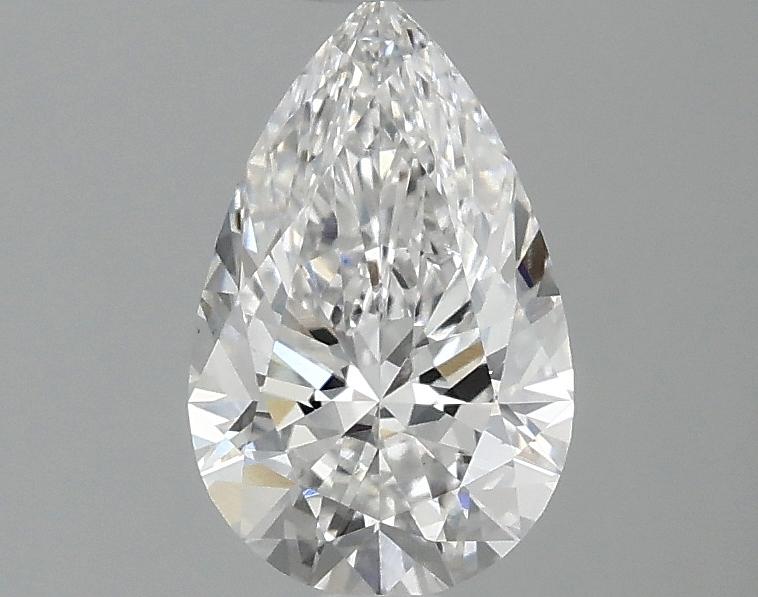 1.07 Carat Pear Shaped Ideal Cut VVS2 IGI Certified Lab Grown Diamond