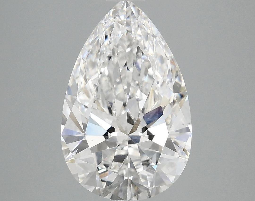 3.02 Carat Pear Shaped Ideal Cut VS1 IGI Certified Lab Grown Diamond