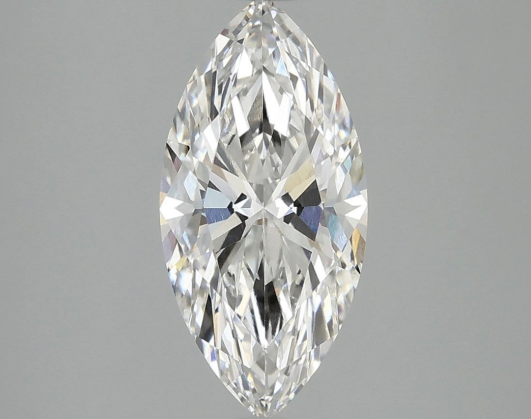 2.02 Carat Marquise Shaped Excellent Cut VVS2 IGI Certified Lab Grown Diamond