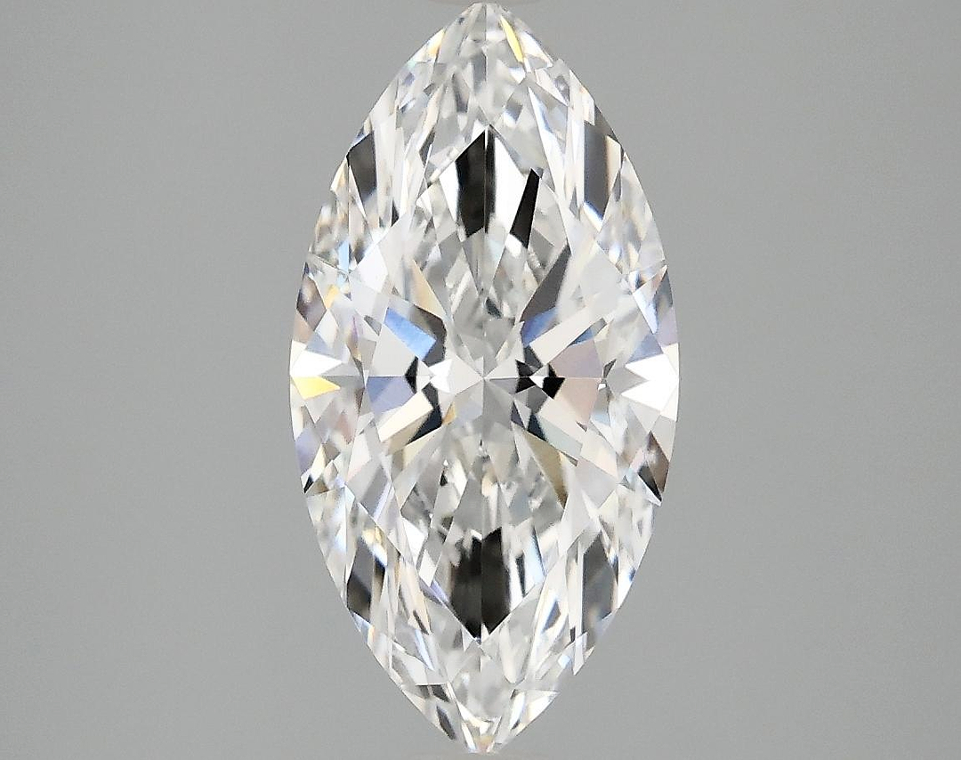 2.03 Carat Marquise Shaped Ideal Cut VVS2 IGI Certified Lab Grown Diamond