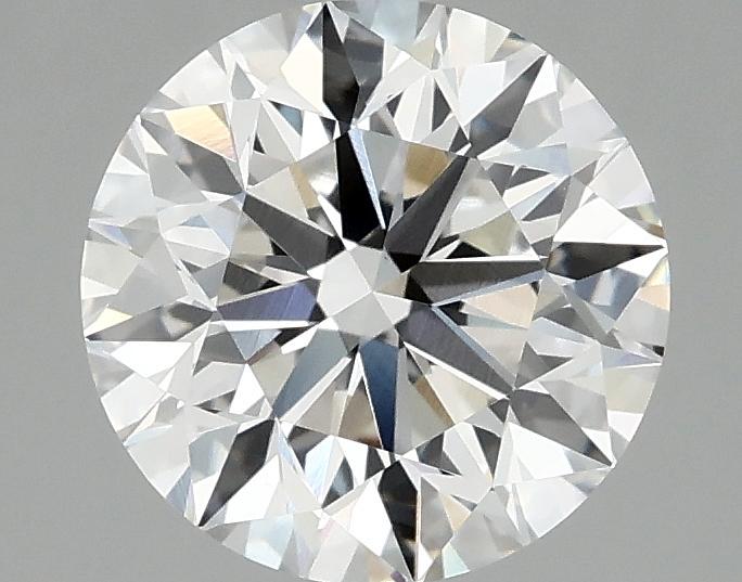 2.12 Carat Round Shaped Excellent Cut VVS2 IGI Certified Lab Grown Diamond