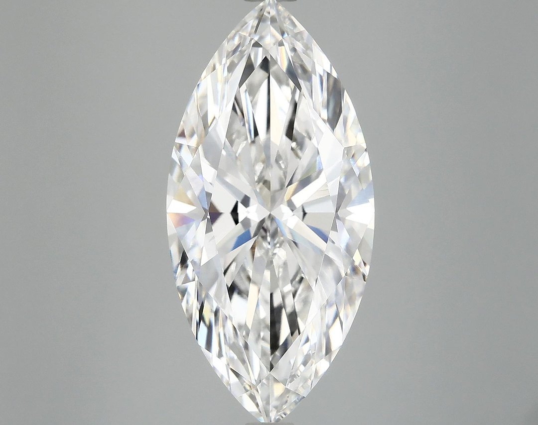 6.03 Carat Marquise Shaped Excellent Cut VVS2 IGI Certified Lab Grown Diamond