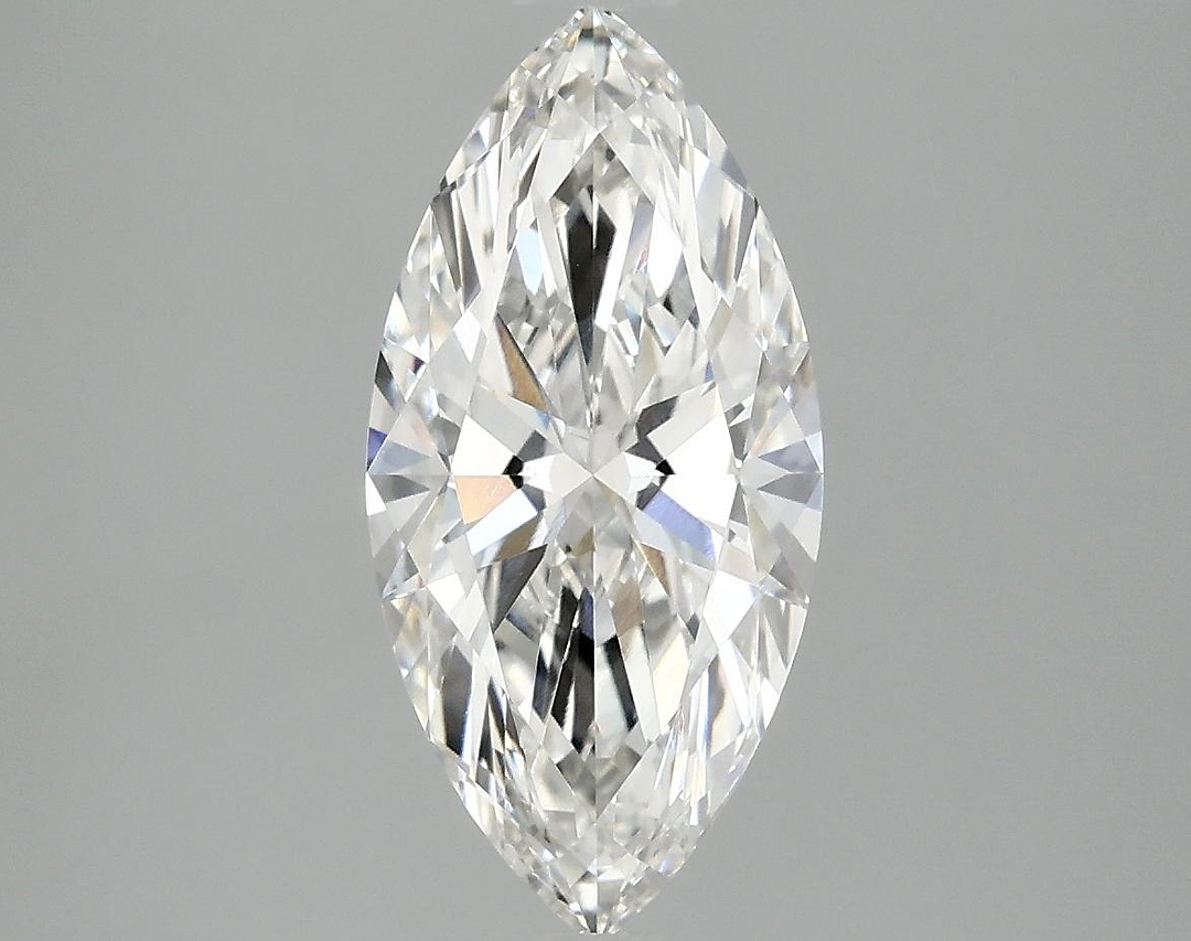 2.05 Carat Marquise Shaped Excellent Cut VVS2 IGI Certified Lab Grown Diamond