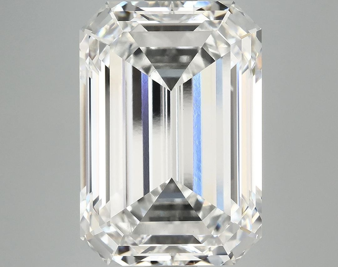 15.34 Carat Emerald Shaped Ideal Cut VVS2 IGI Certified Lab Grown Diamond