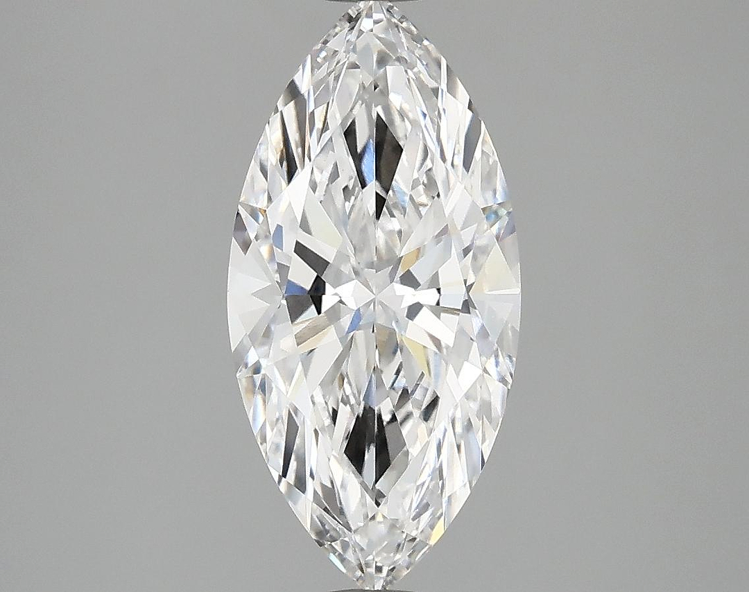 2.07 Carat Marquise Shaped Excellent Cut VVS2 IGI Certified Lab Grown Diamond