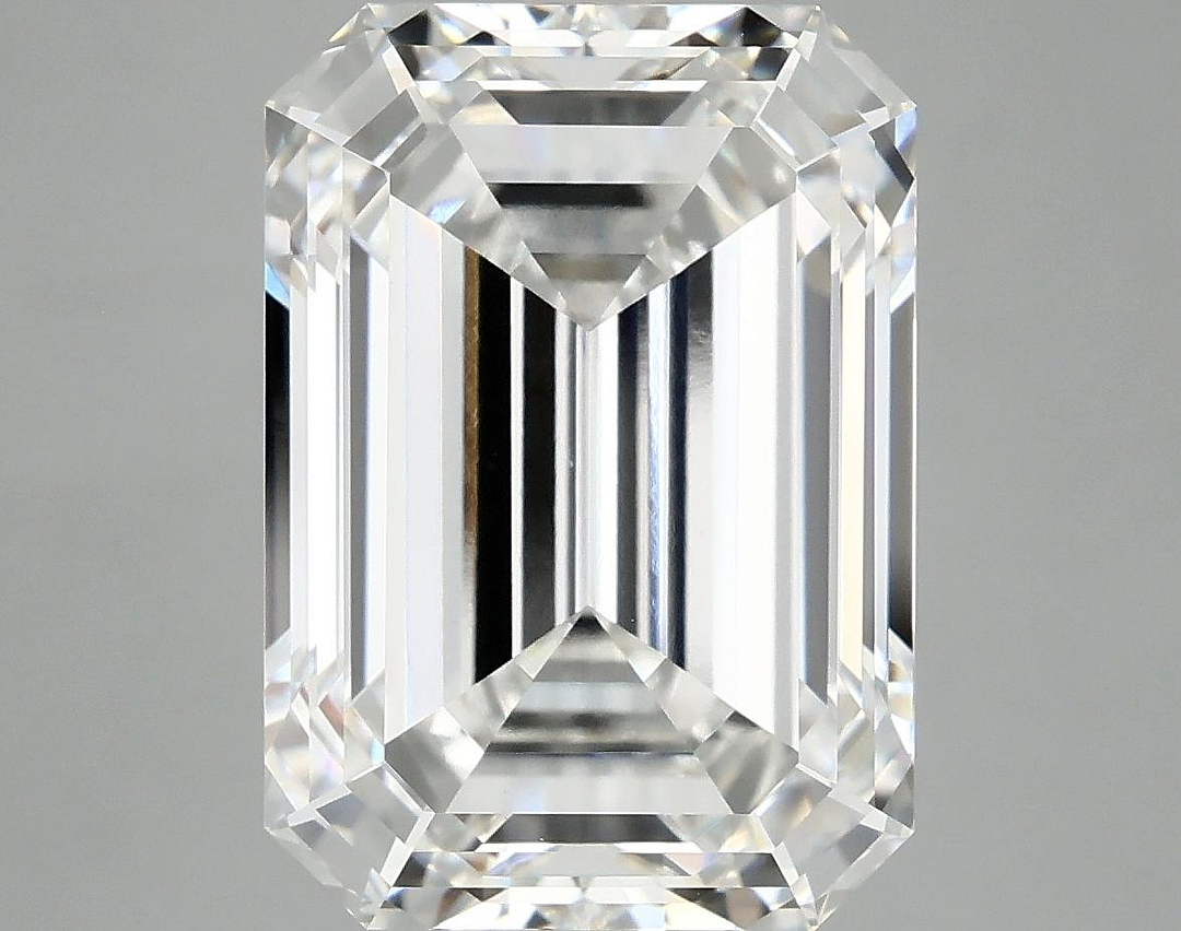 7.18 Carat Emerald Shaped Ideal Cut VVS2 IGI Certified Lab Grown Diamond