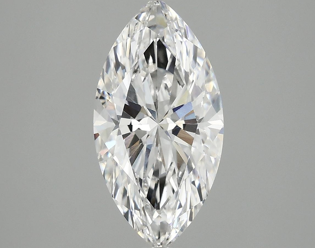 2.1 Carat Marquise Shaped Ideal Cut VVS2 IGI Certified Lab Grown Diamond