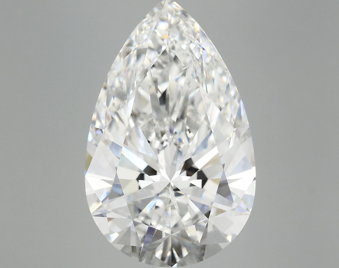 10.1 Carat Pear Shaped Ideal Cut VVS2 IGI Certified Lab Grown Diamond