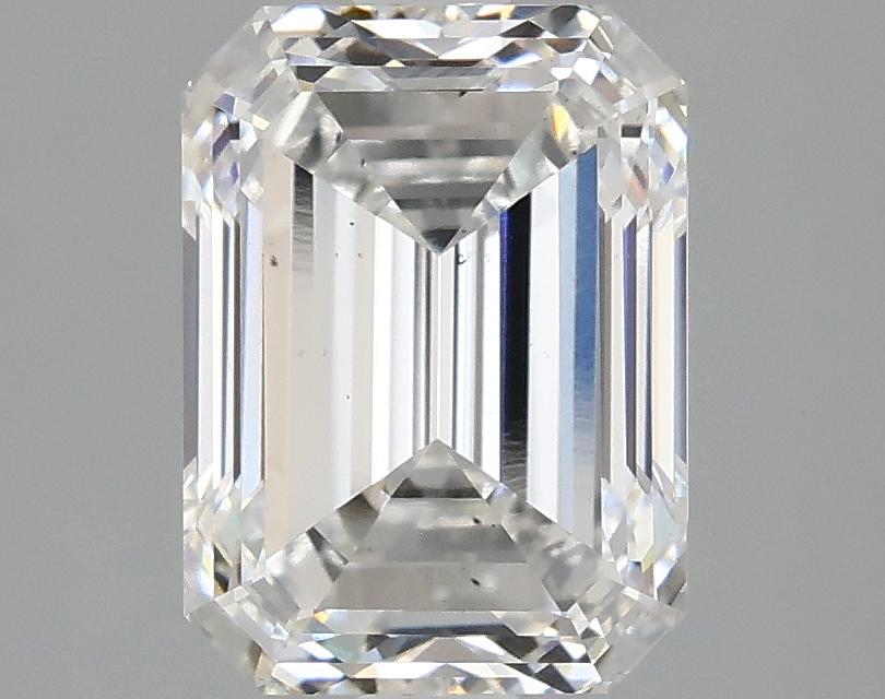 3.04 Carat Emerald Shaped Excellent Cut SI1 IGI Certified Lab Grown Diamond