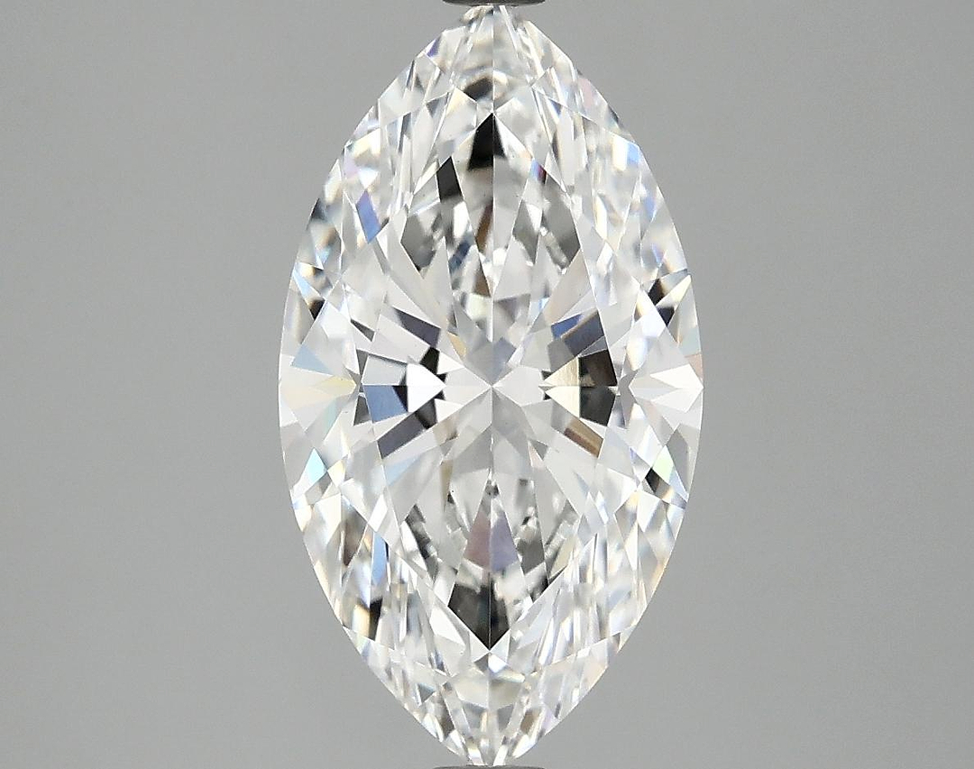 3.08 Carat Marquise Shaped Excellent Cut VS1 IGI Certified Lab Grown Diamond