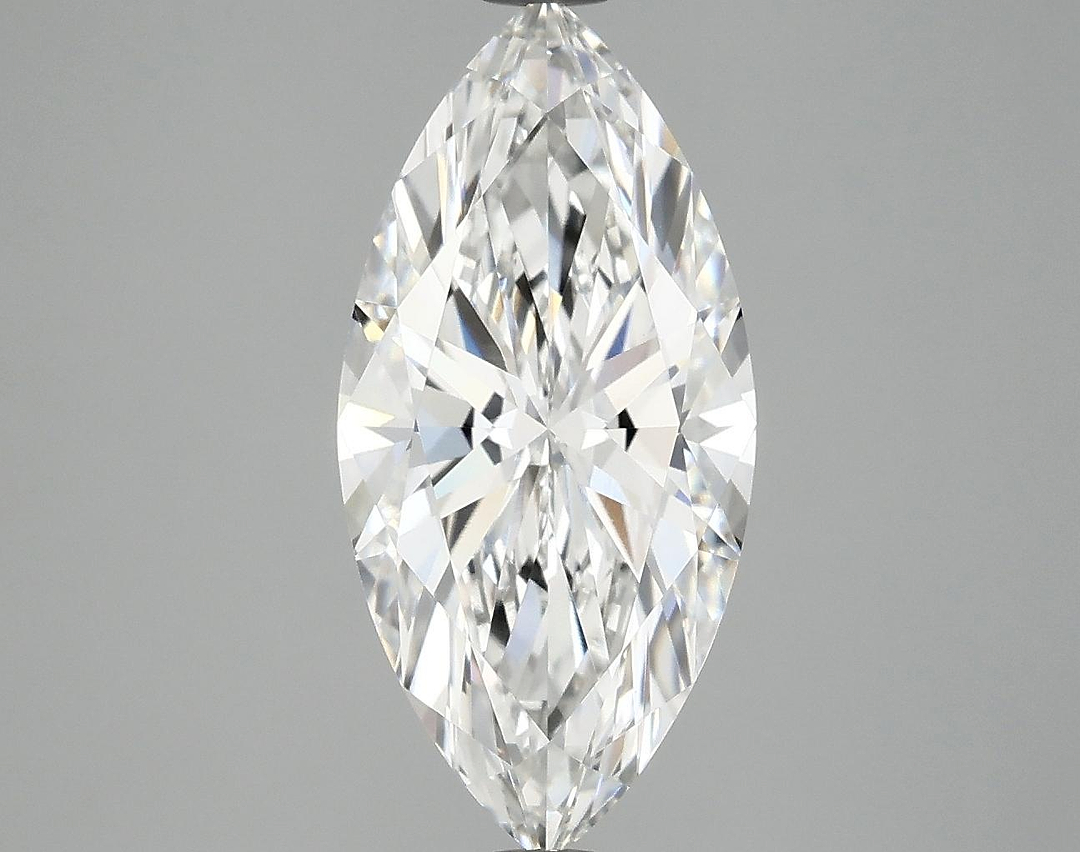 2.98 Carat Marquise Shaped Excellent Cut VVS2 IGI Certified Lab Grown Diamond