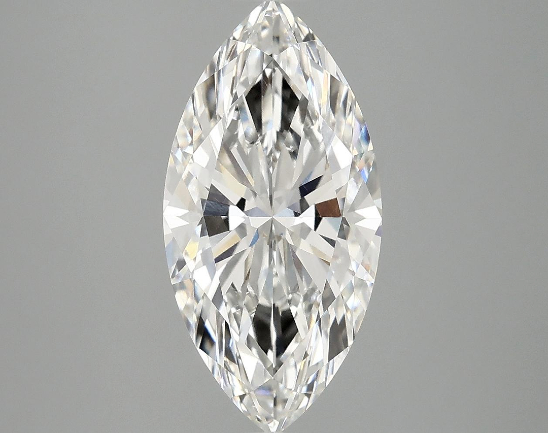 3.08 Carat Marquise Shaped Ideal Cut VVS2 IGI Certified Lab Grown Diamond