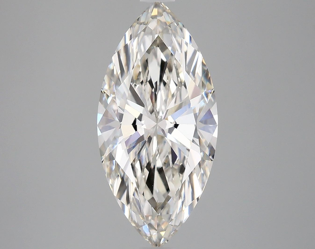 3.06 Carat Marquise Shaped Excellent Cut VVS1 IGI Certified Lab Grown Diamond