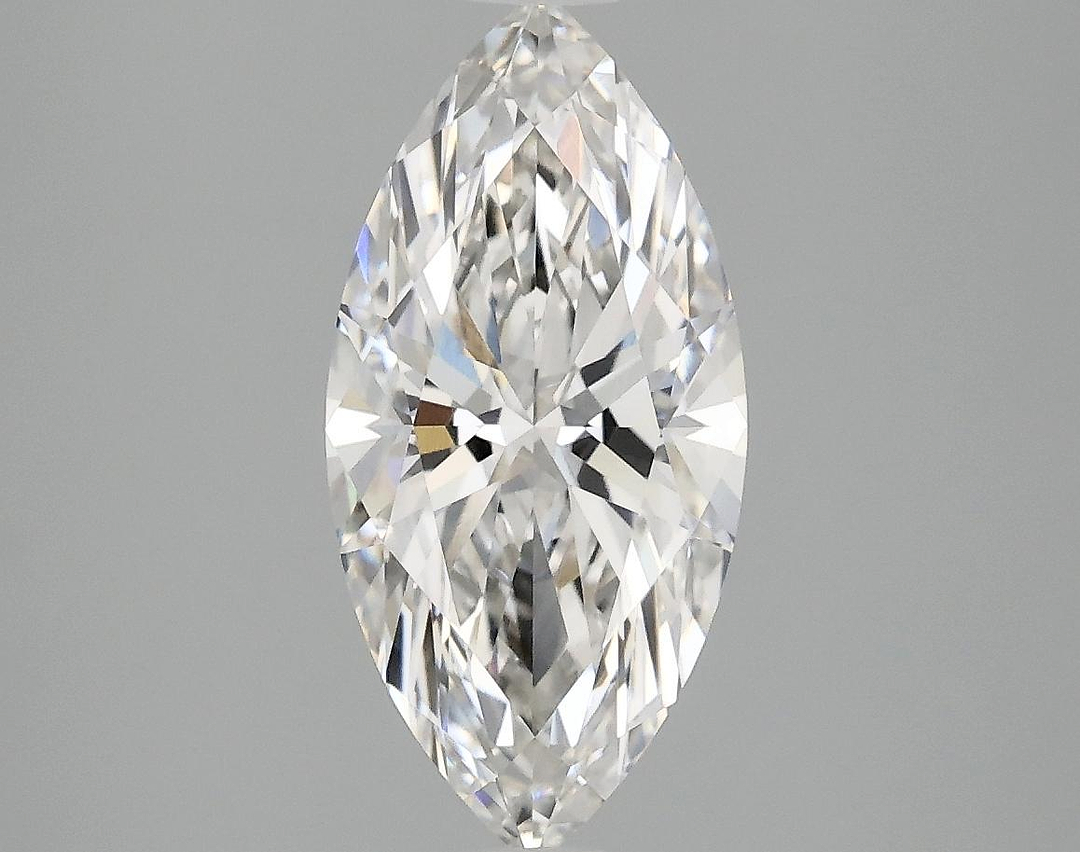 2.08 Carat Marquise Shaped Excellent Cut VVS2 IGI Certified Lab Grown Diamond