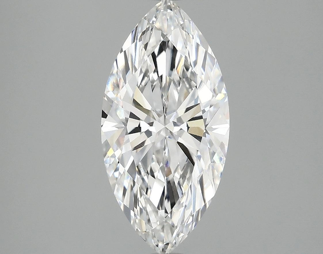 2.05 Carat Marquise Shaped Ideal Cut VVS2 IGI Certified Lab Grown Diamond