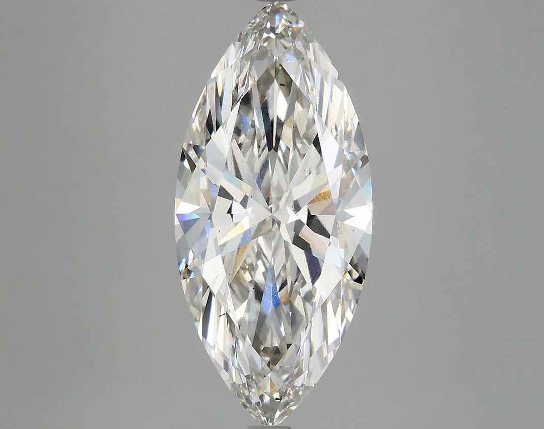 4.14 Carat Marquise Shaped Excellent Cut VS2 IGI Certified Lab Grown Diamond