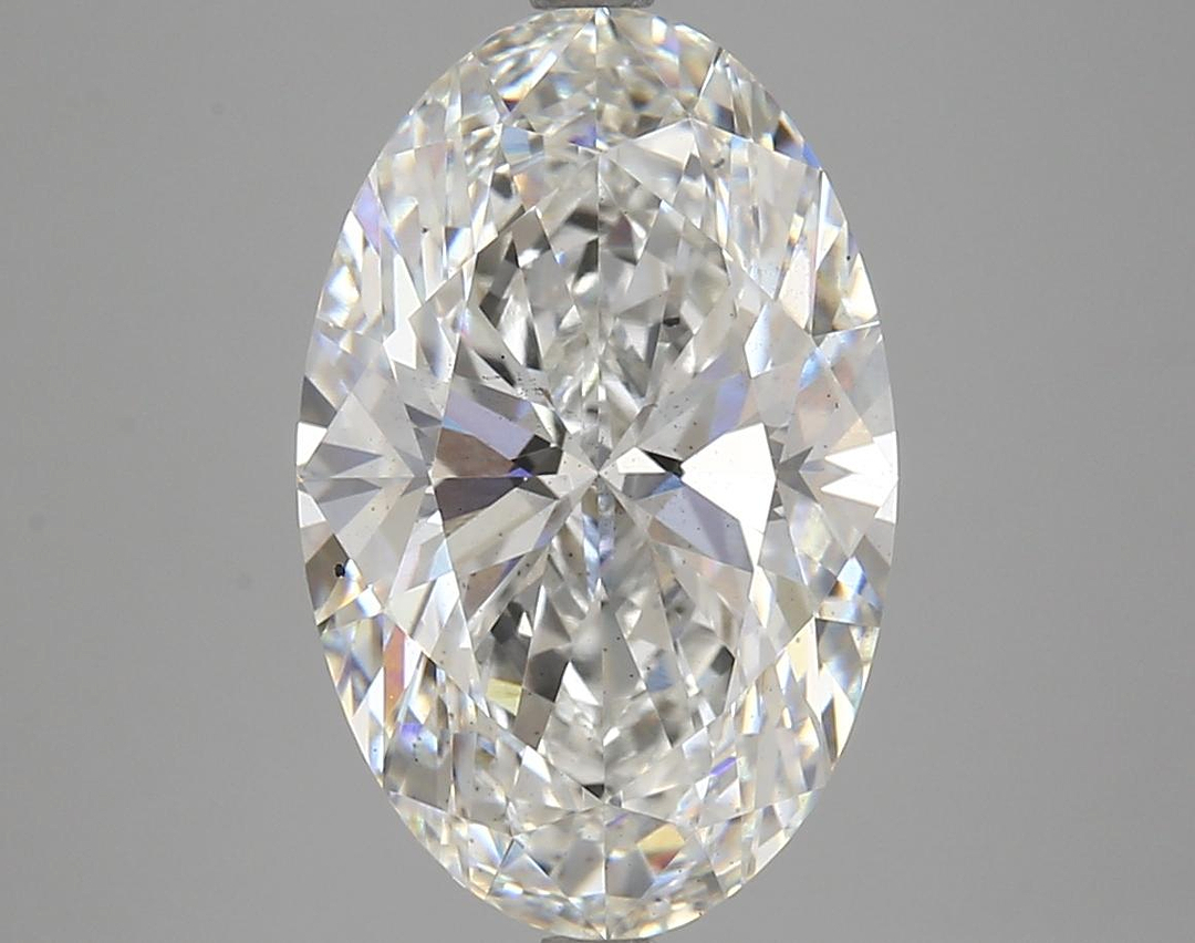 5.47 Carat Oval Shaped Excellent Cut SI1 IGI Certified Lab Grown Diamond