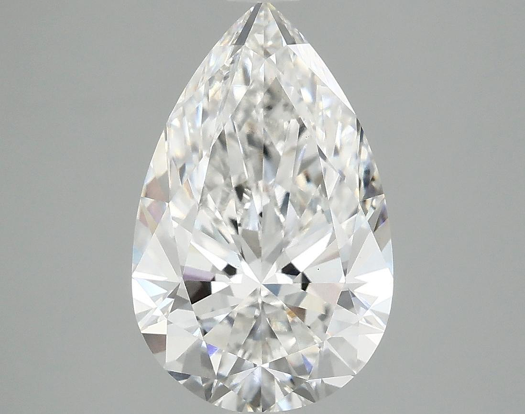 3.09 Carat Pear Shaped Ideal Cut VS1 IGI Certified Lab Grown Diamond
