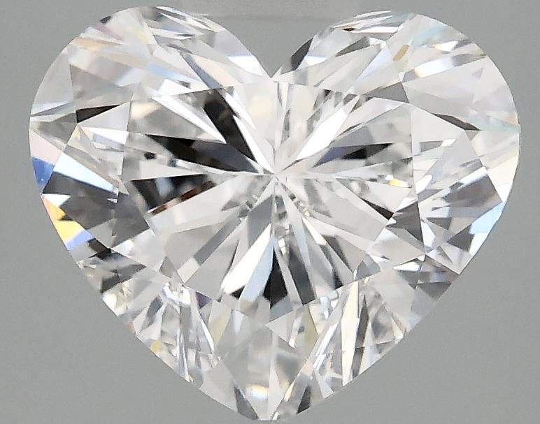2.96 Carat Heart Shaped Excellent Cut VVS2 IGI Certified Lab Grown Diamond