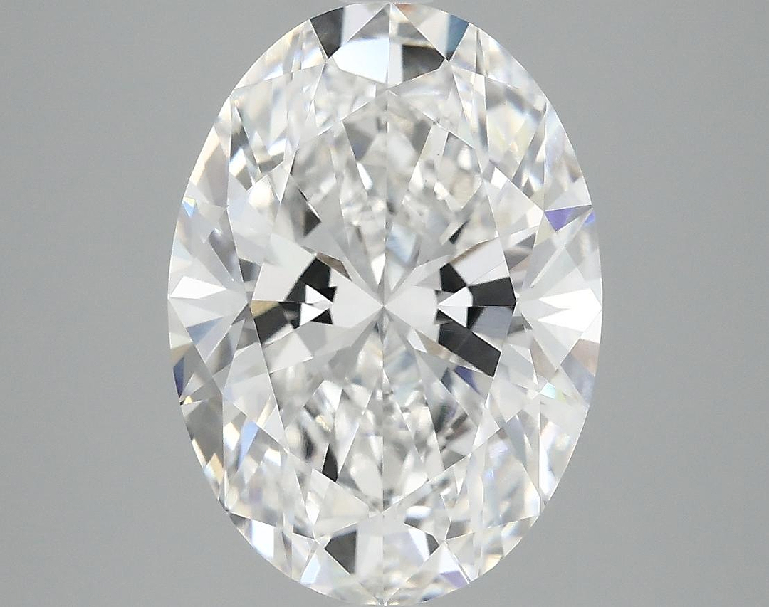 4.08 Carat Oval Shaped Ideal Cut VVS2 IGI Certified Lab Grown Diamond
