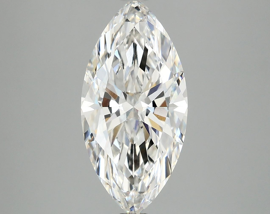 3.03 Carat Marquise Shaped Excellent Cut VVS2 IGI Certified Lab Grown Diamond