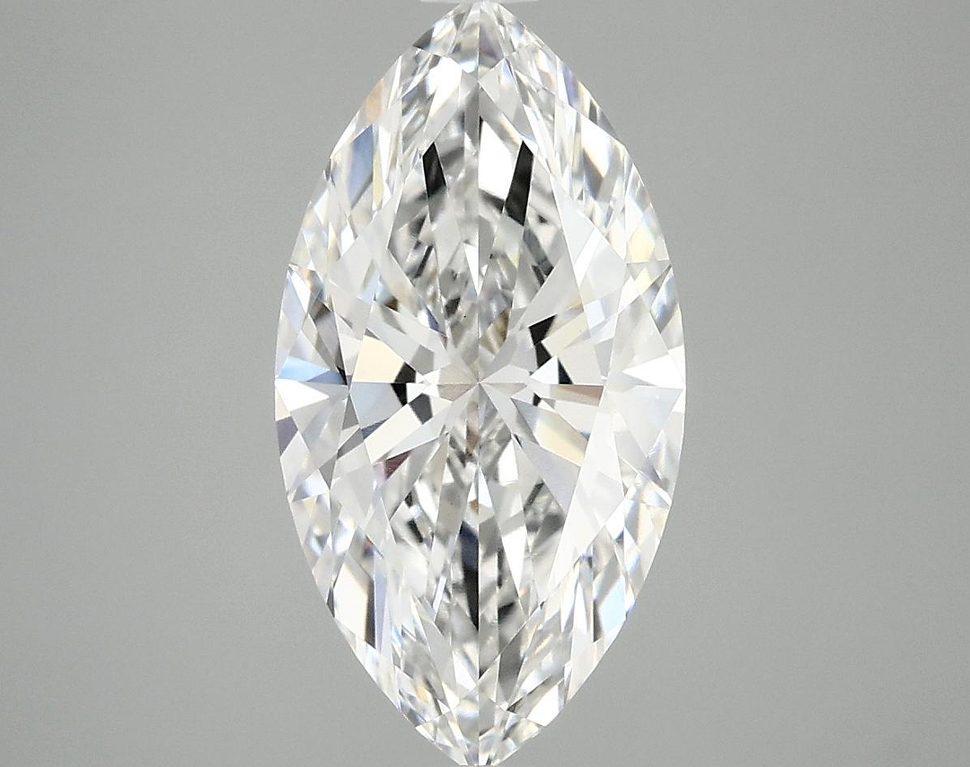 2.98 Carat Marquise Shaped Excellent Cut VVS2 IGI Certified Lab Grown Diamond