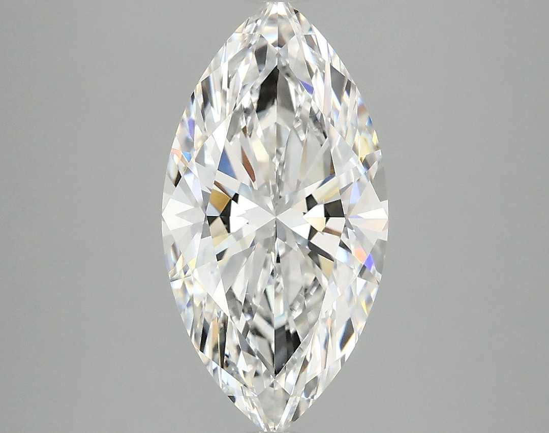 3.01 Carat Marquise Shaped Ideal Cut VVS2 IGI Certified Lab Grown Diamond