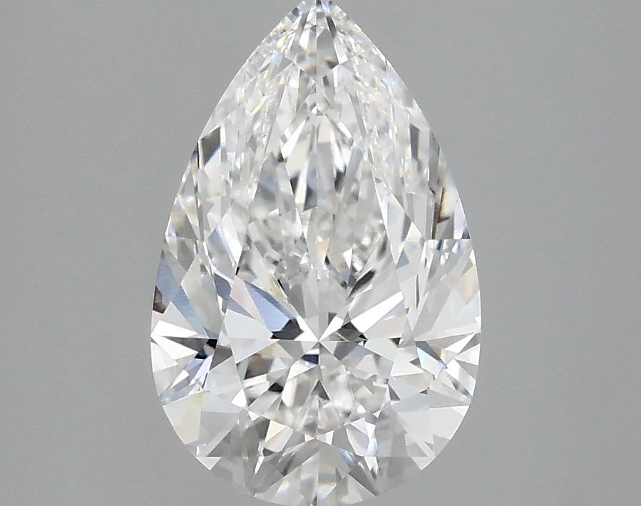 2.0 Carat Pear Shaped Ideal Cut VVS2 IGI Certified Lab Grown Diamond