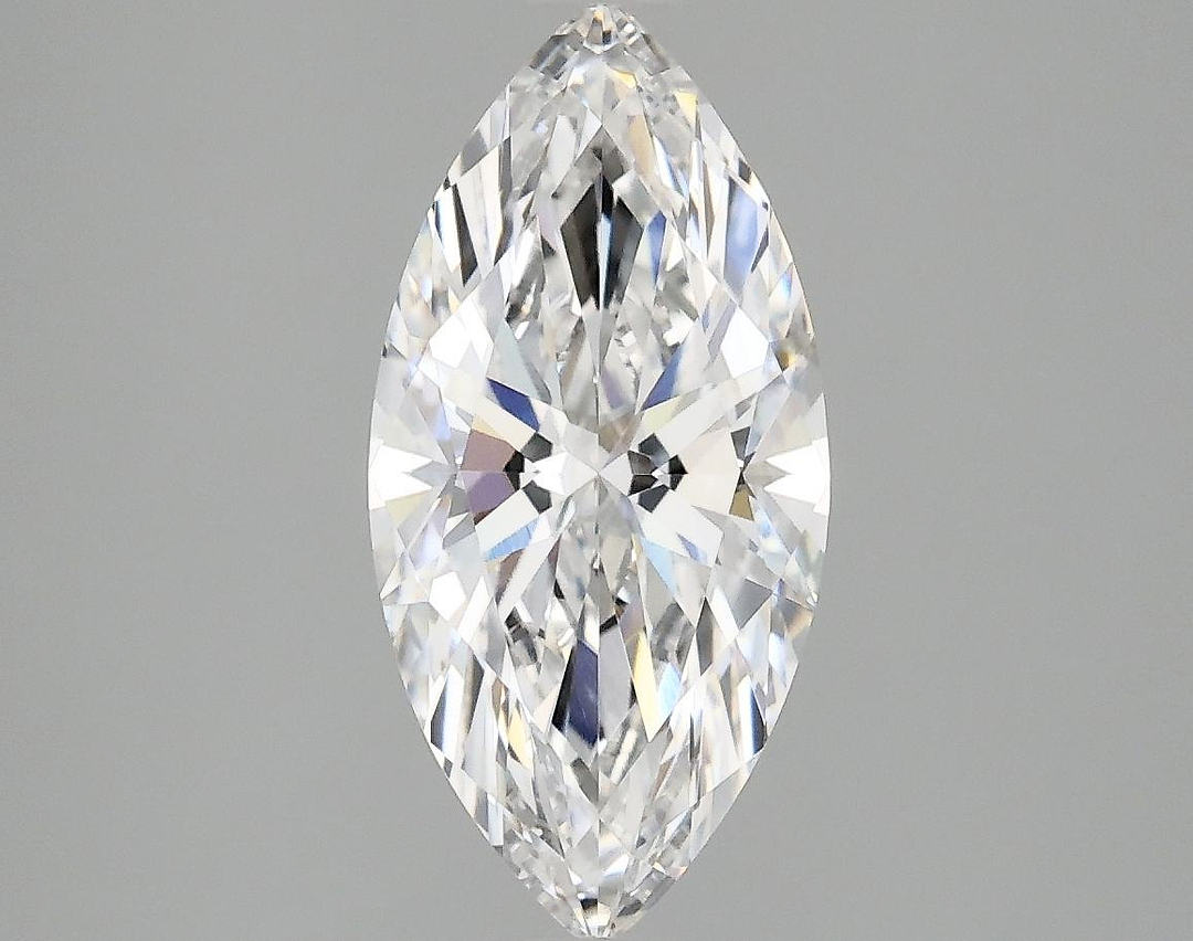 2.01 Carat Marquise Shaped Excellent Cut VVS1 IGI Certified Lab Grown Diamond